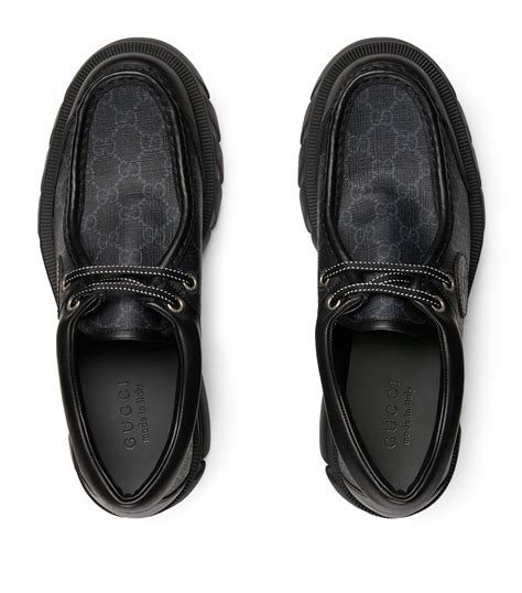 gucci rhinestone loafers|Gucci lace up loafers.